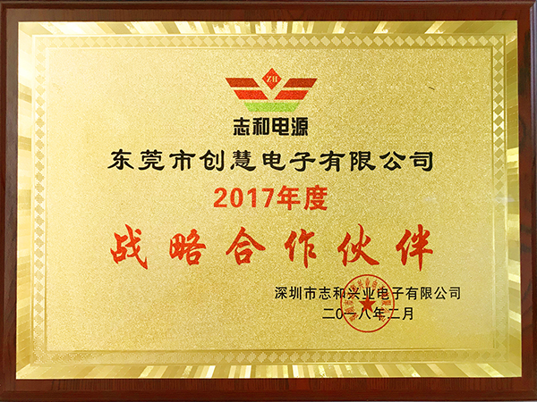 2017年度战略合作伙伴