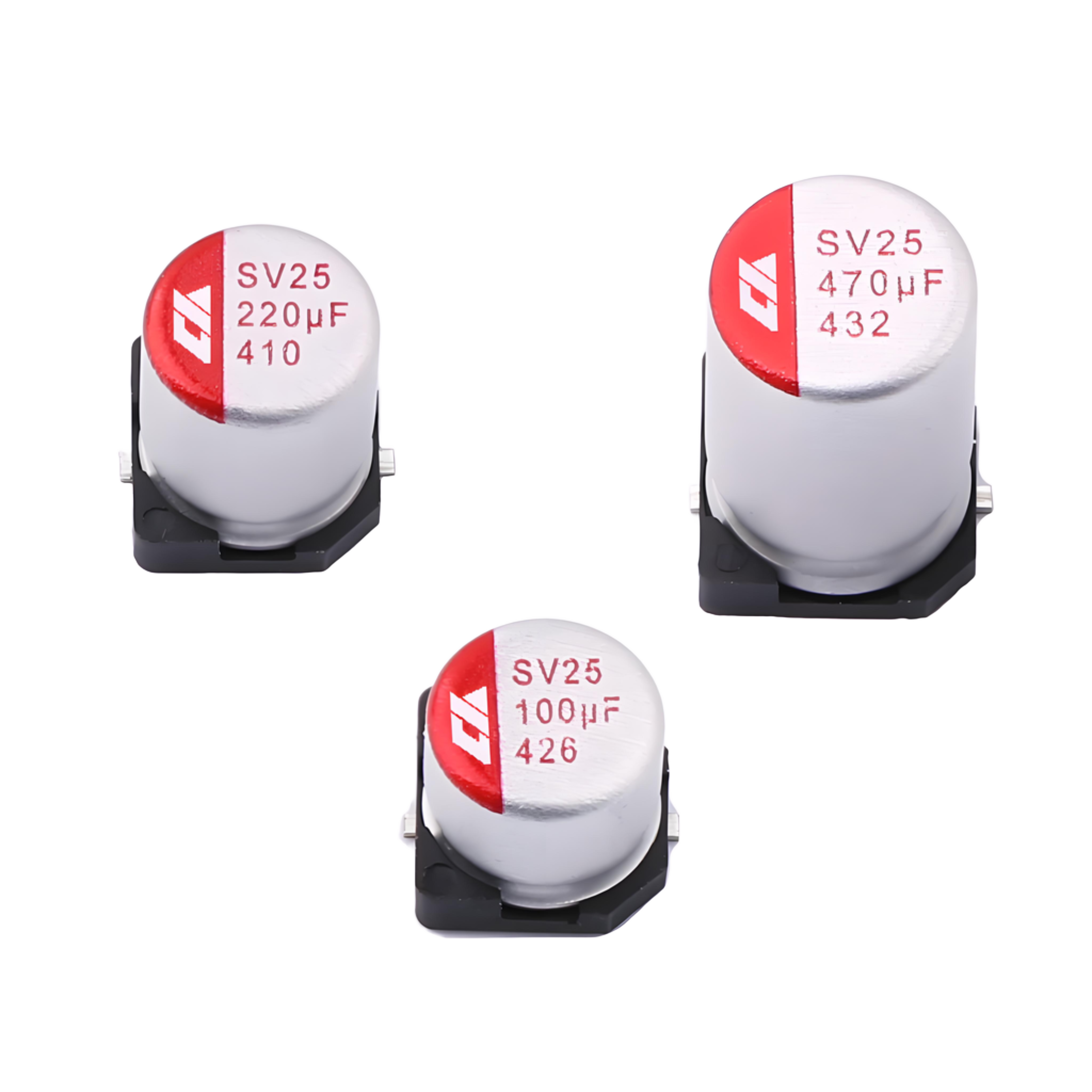 SV系列47uF 100V ±20%SMD D10XL12.7mm